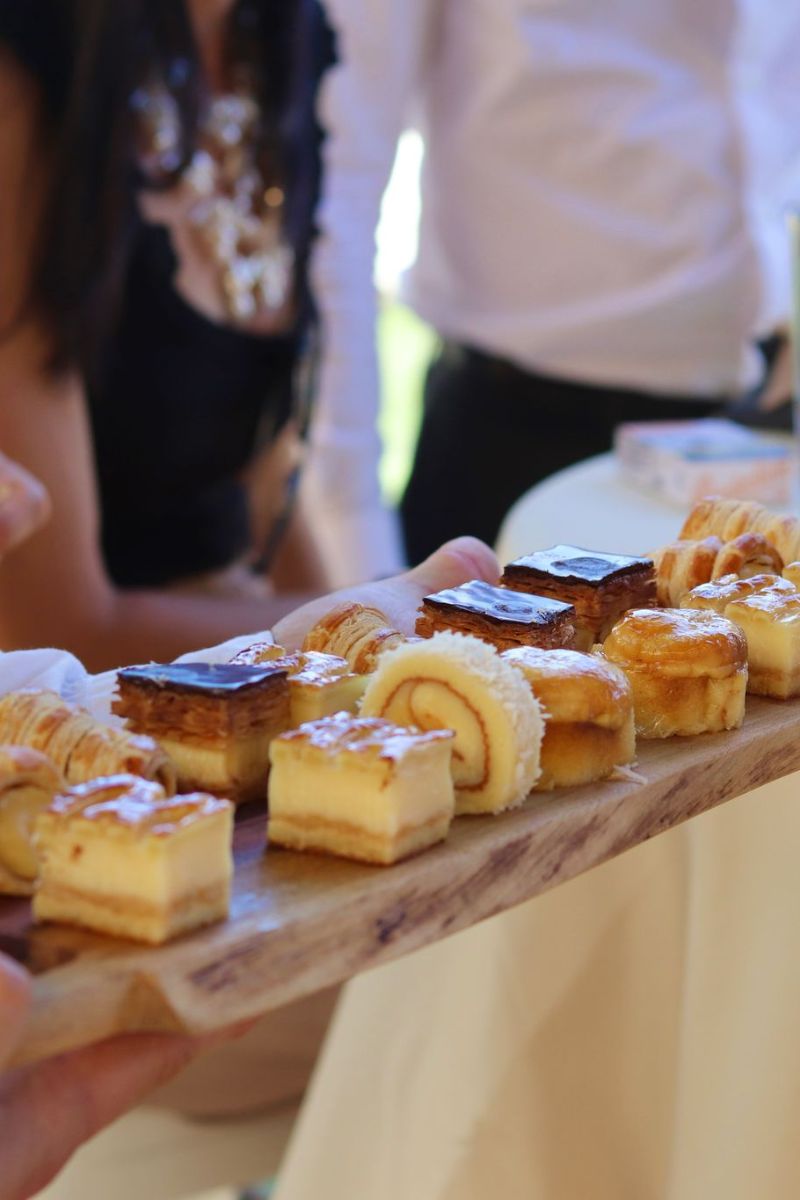 tabla dulce en catering