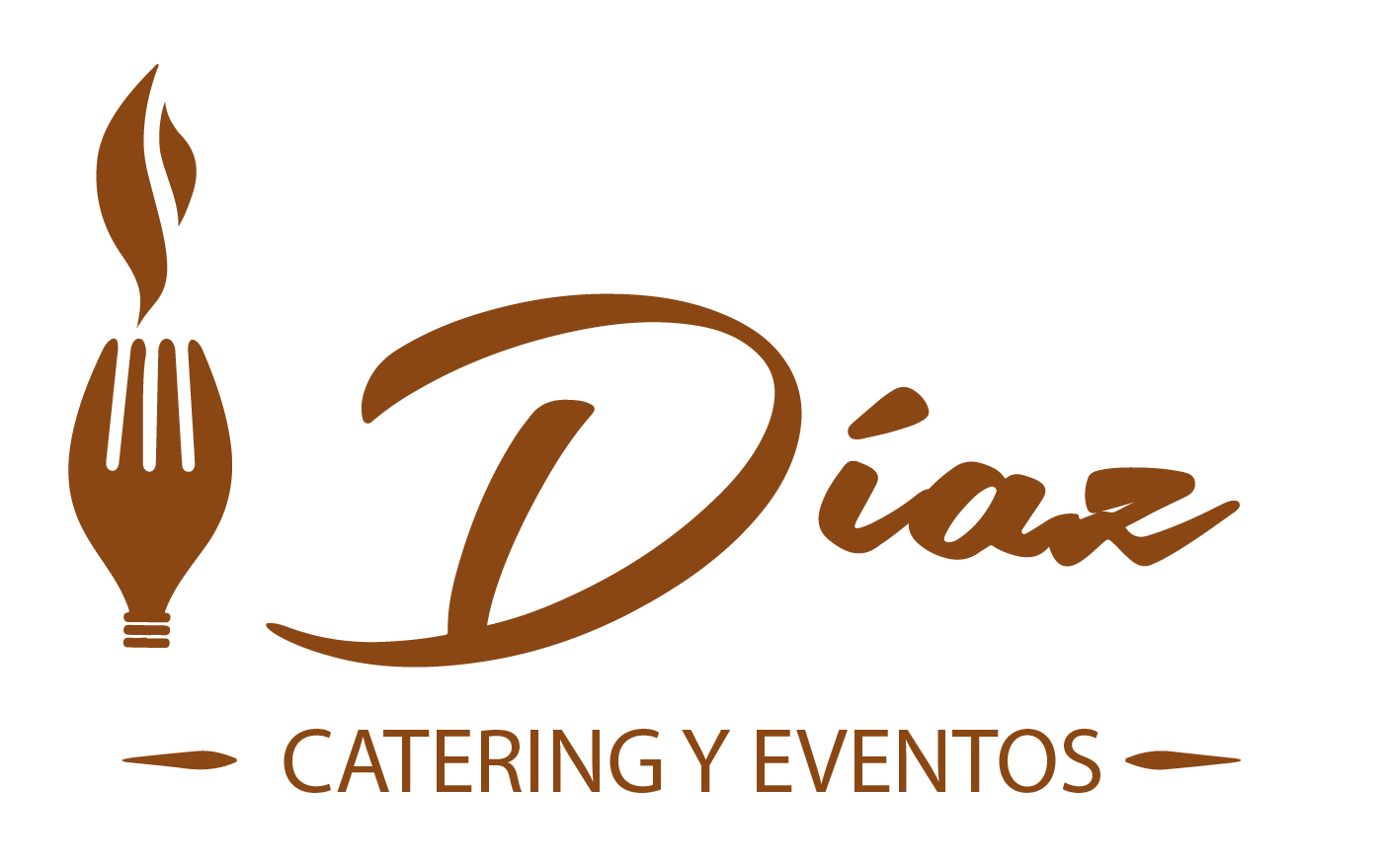 logo catering diaz y eventos horizontal